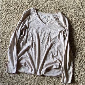 V neck 3/4 sleeve